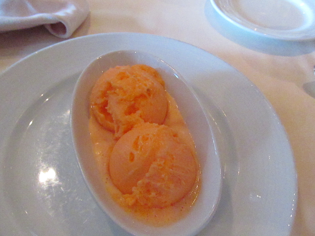 Orange Sherbert Ice Cream