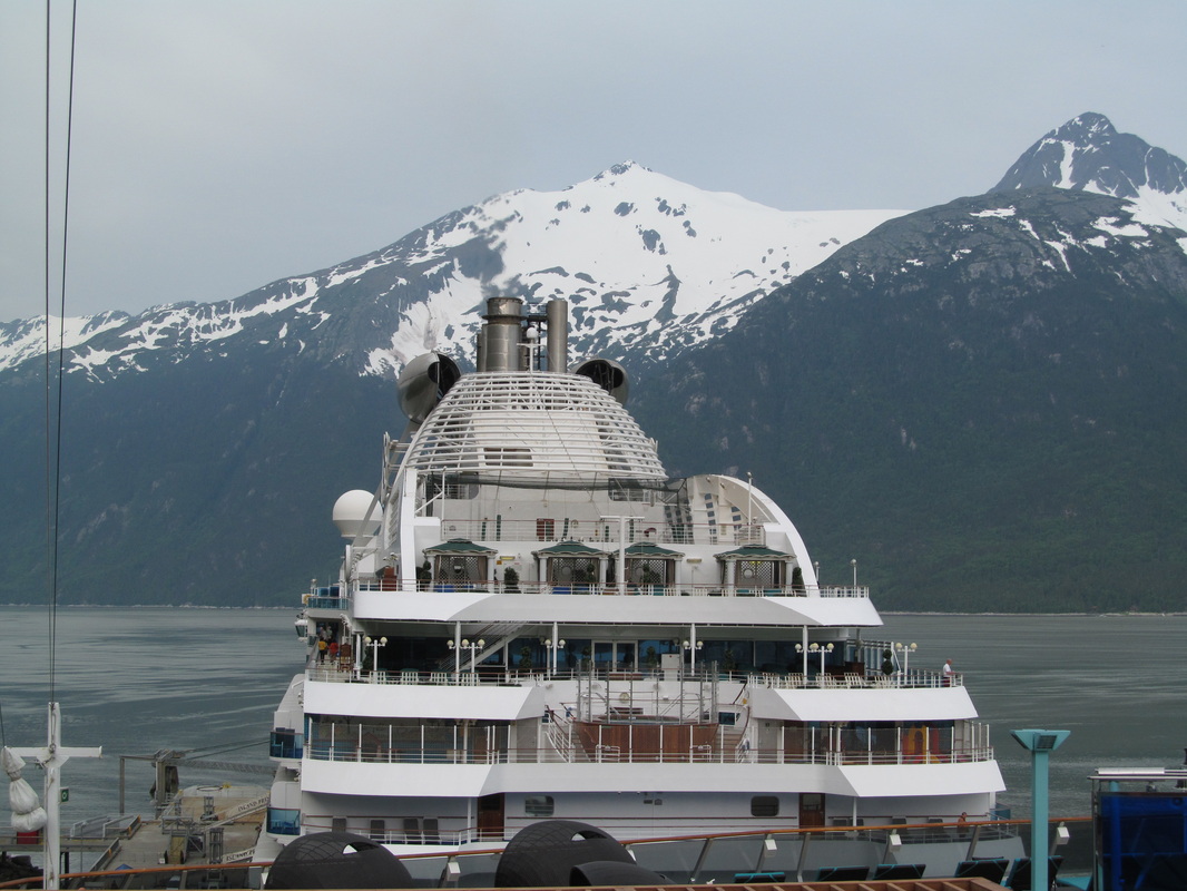 View of Back of Island Princess