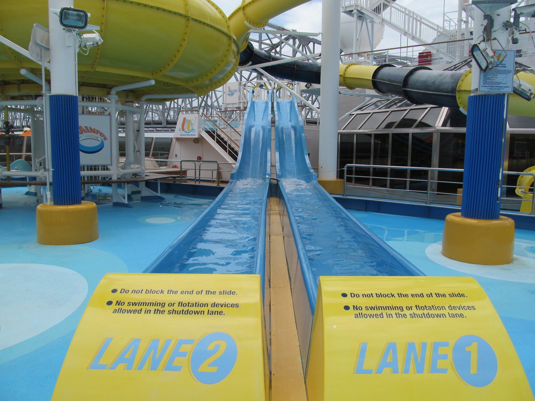 Carnival Dream Waterworks Racing Slides