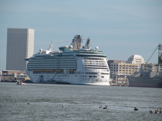 Navigator of the Seas Docked in Galveston