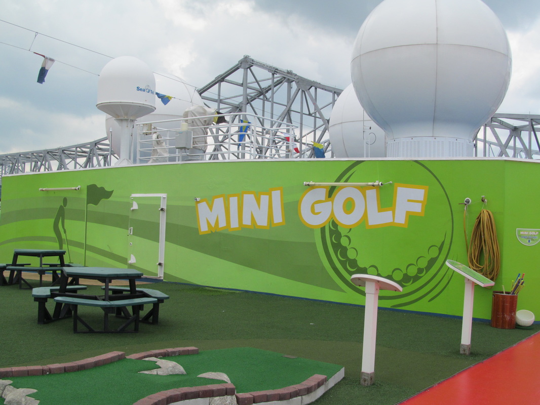 Carnival Elation Mini Golf Course
