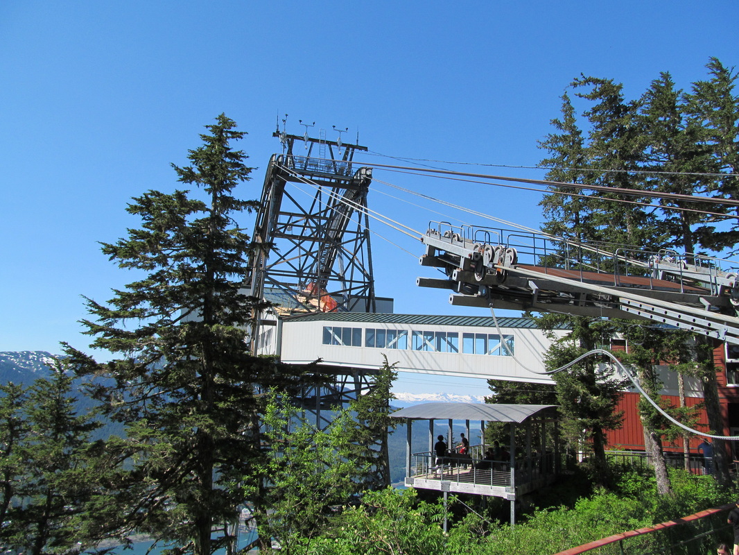 View of Mountaintop Tram Entrance