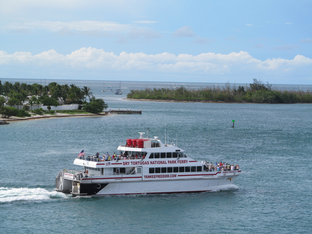 Small Ship in Key West Harbor