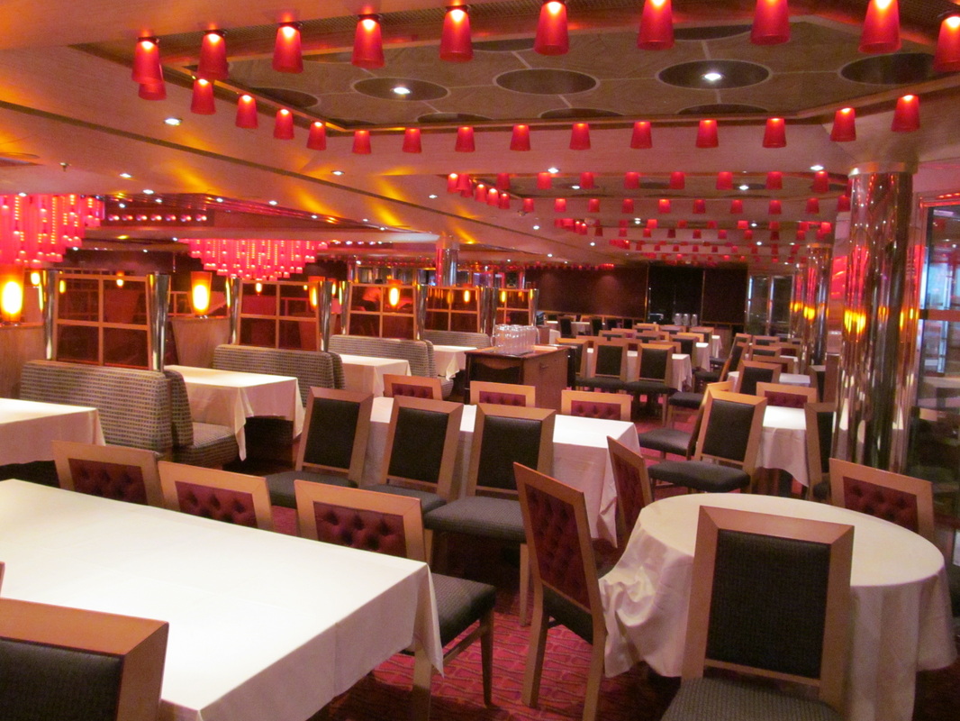 Crimson Dining Room Upper Level