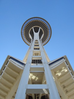 Looking Up at the Space Needle