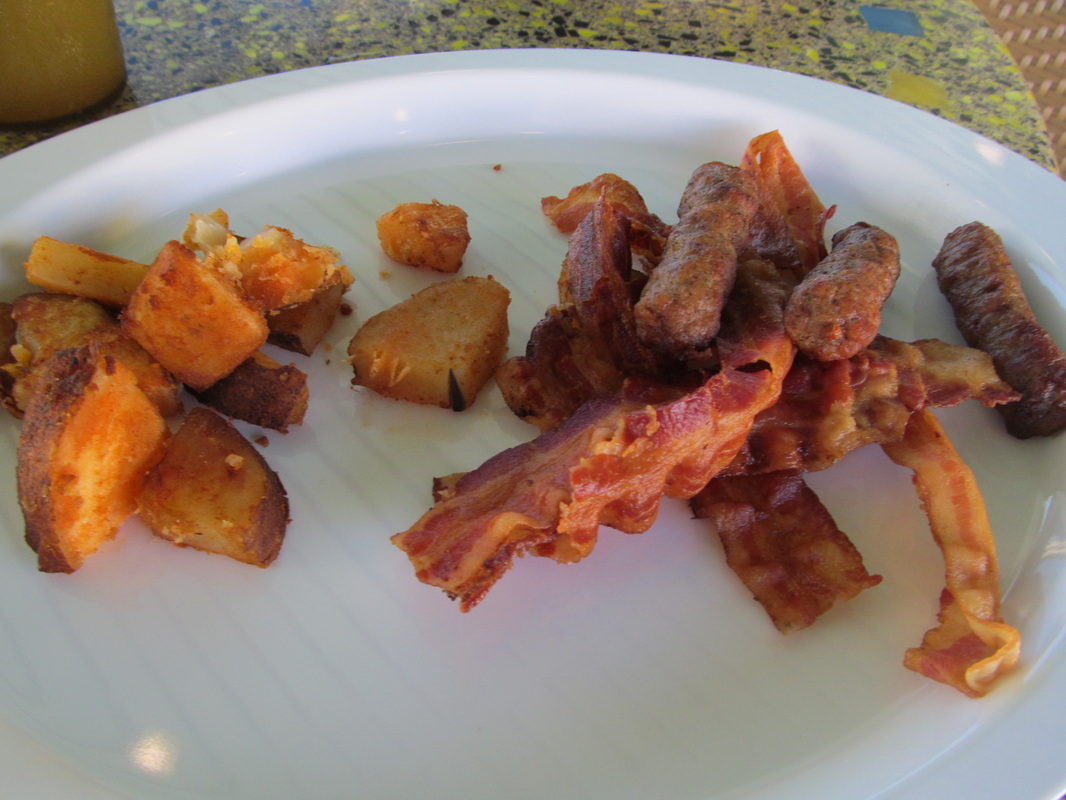 Plate of Potato, Bacon, & Sausage
