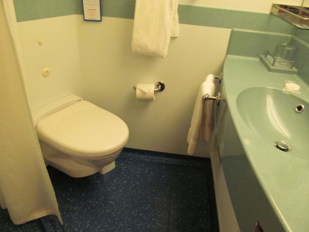 Carnival Dream Stateroom Bathroom Toilet & Sink