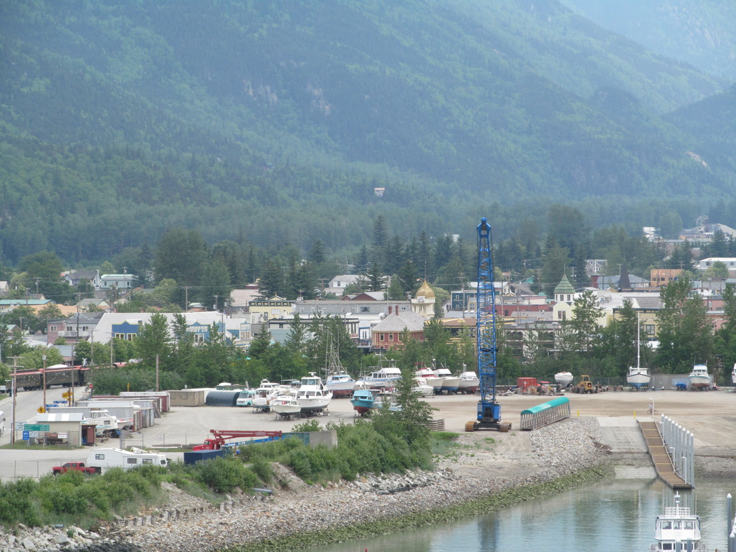 Zoomed in View of Skagway
