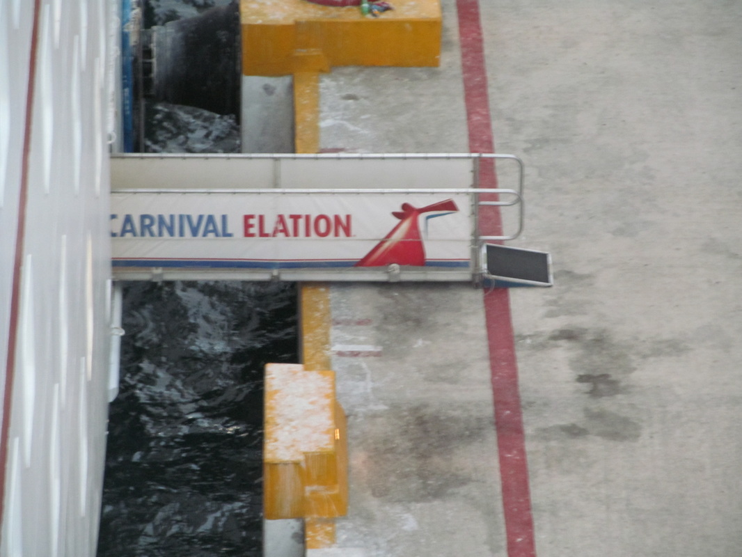 Carnival Elation Gangway