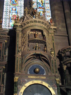 Astronomical Clock Inside The Cathedral