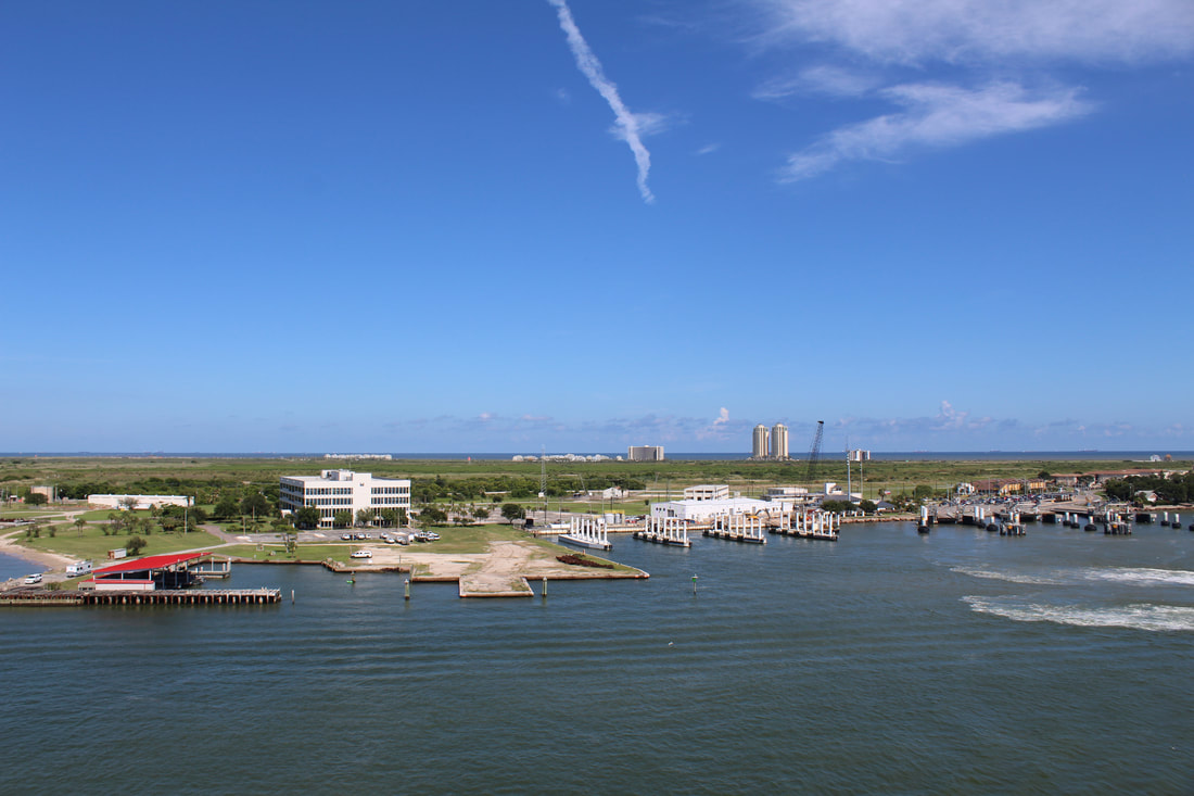 Galveston Ferry Dock Area