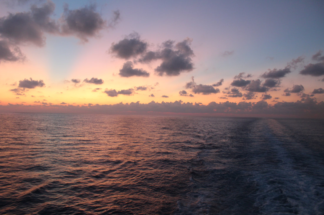 View of Sunrise From Carnival Breeze