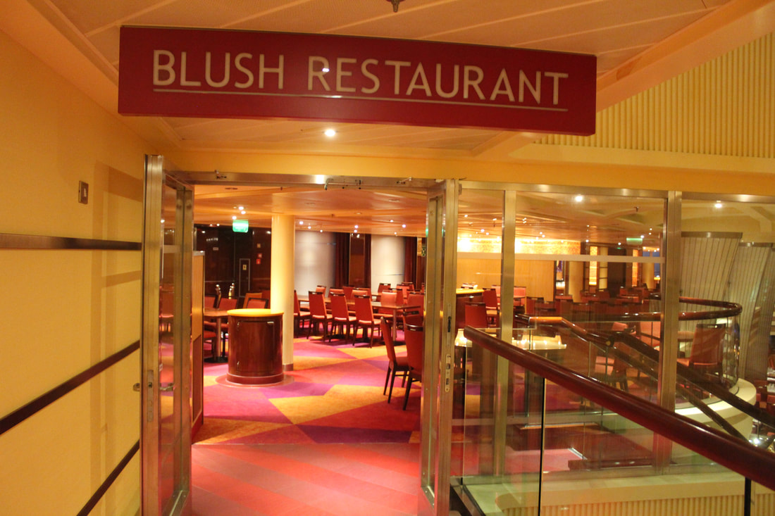 Carnival Breeze Blush Restaurant