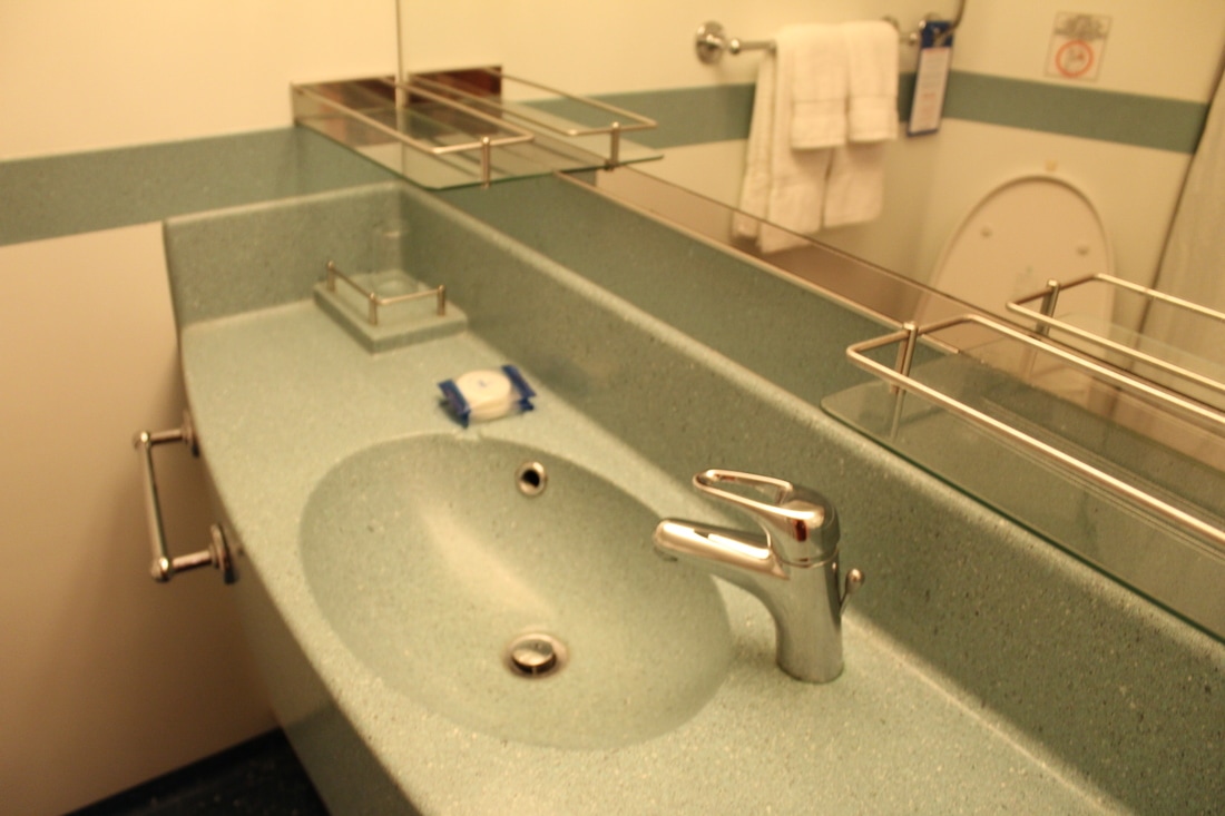 Carnival Valor Stateroom Bathroom Sink