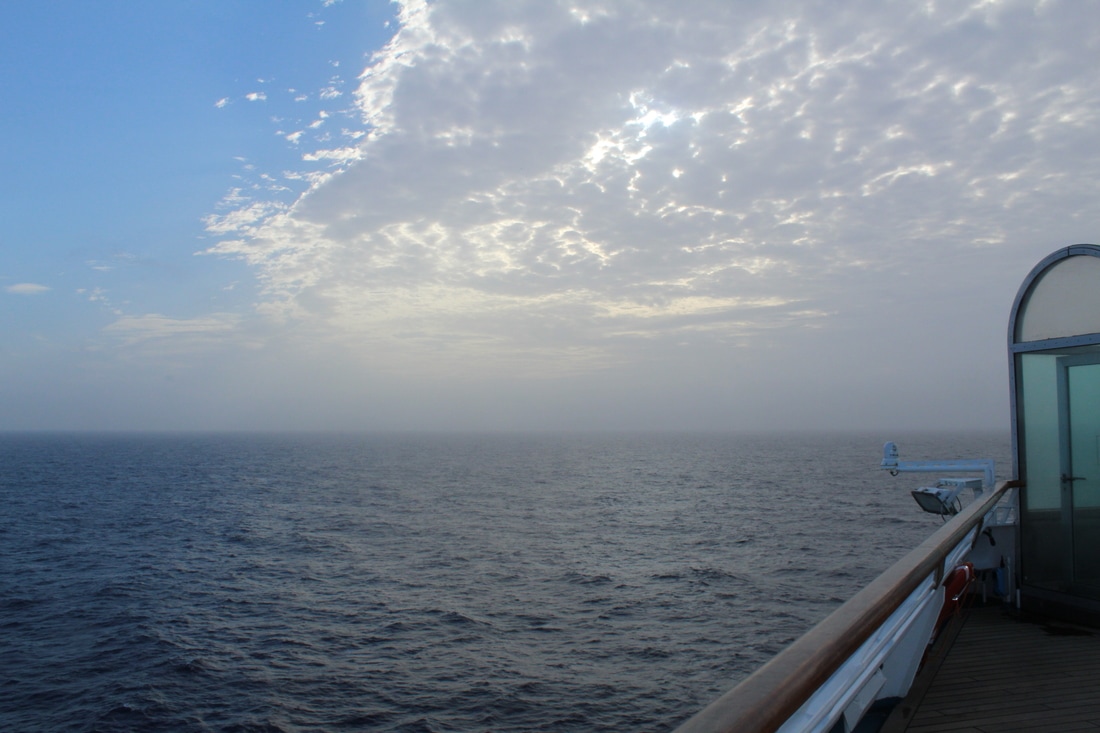 View of The Sky From the Carnival Valor