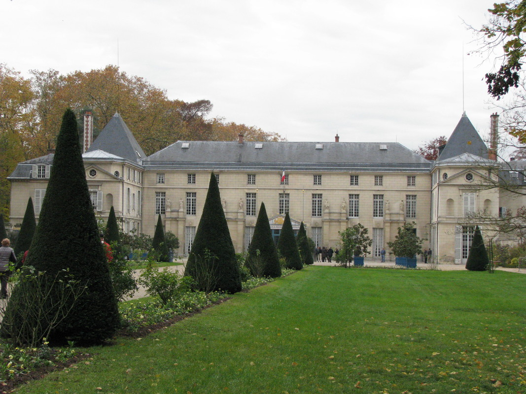 Front of Napoleon's Chateau de Malmaison