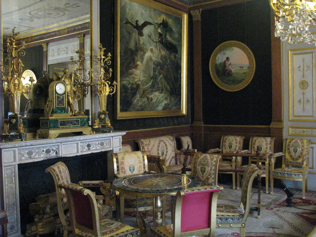 Inside of chateau