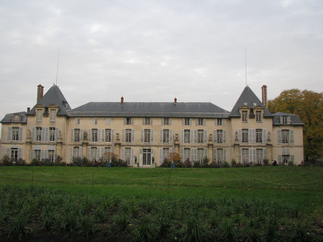Back of chateau