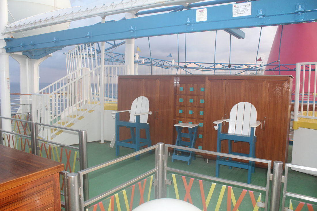 Carnival Breeze Ropes Course Entrance