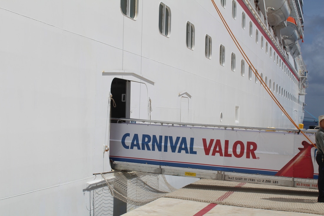 Carnival Valor Gangway