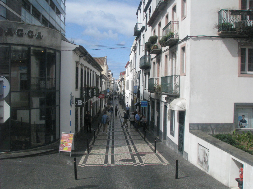 Side street of Ponta Delgada