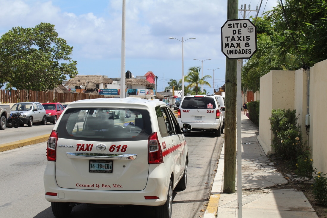 Walking Along The Streets of Cozumel