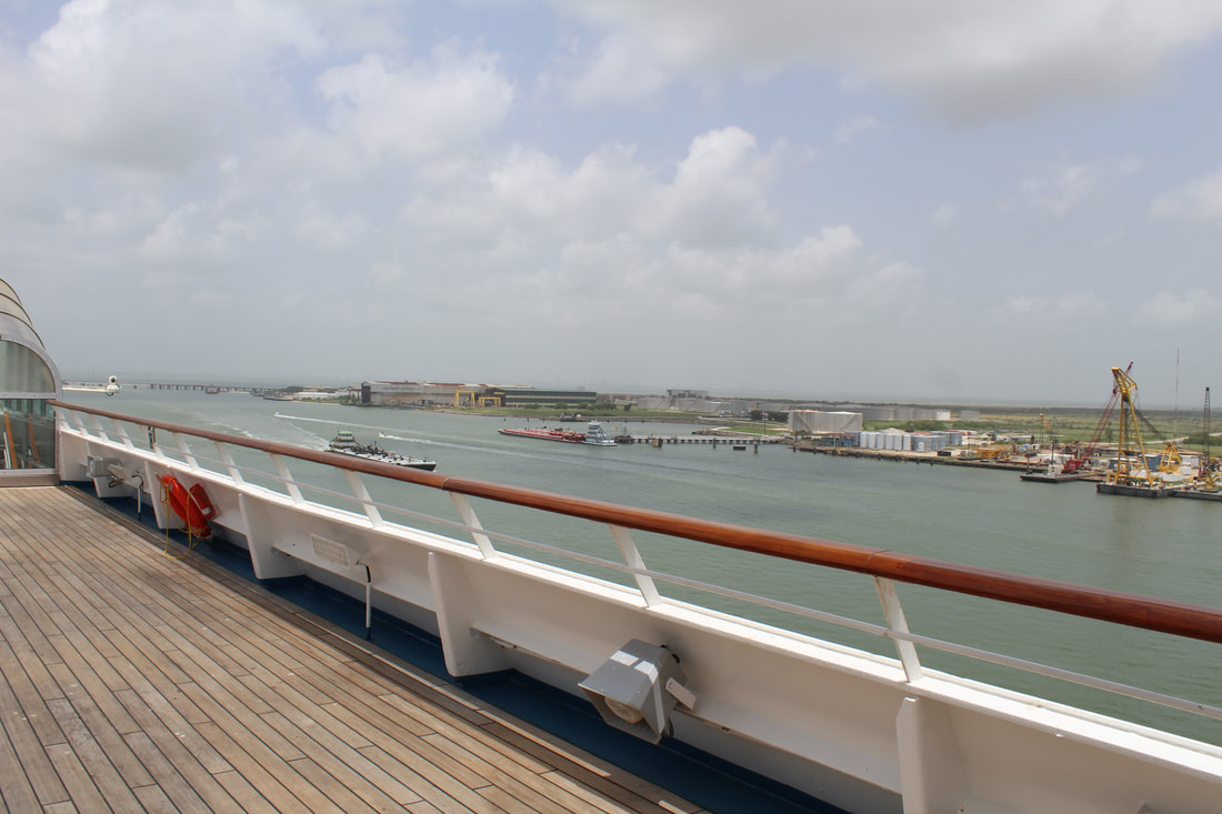 View Of Pelican Island From The Carnival Valor