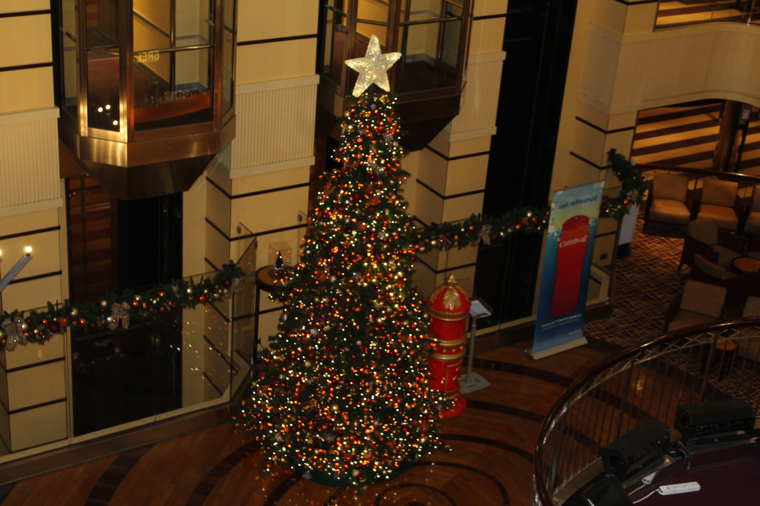 Carnival Breeze Christmas Tree
