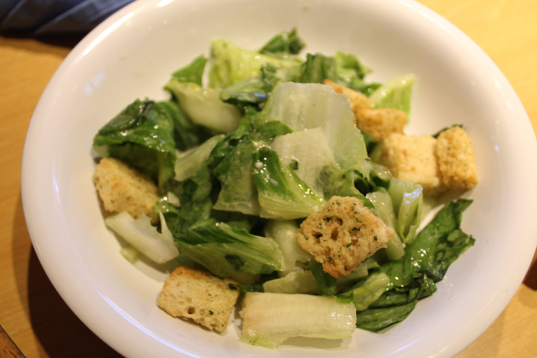 Carnival Breeze Caesar Salad From The Pizzeria