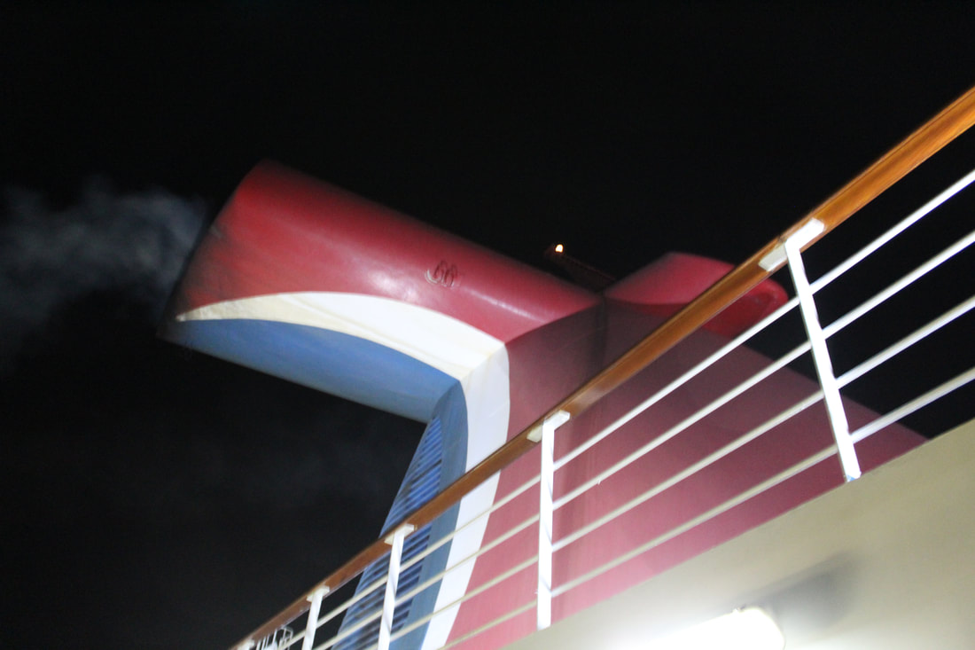 Carnival Breeze Ship's Funnel