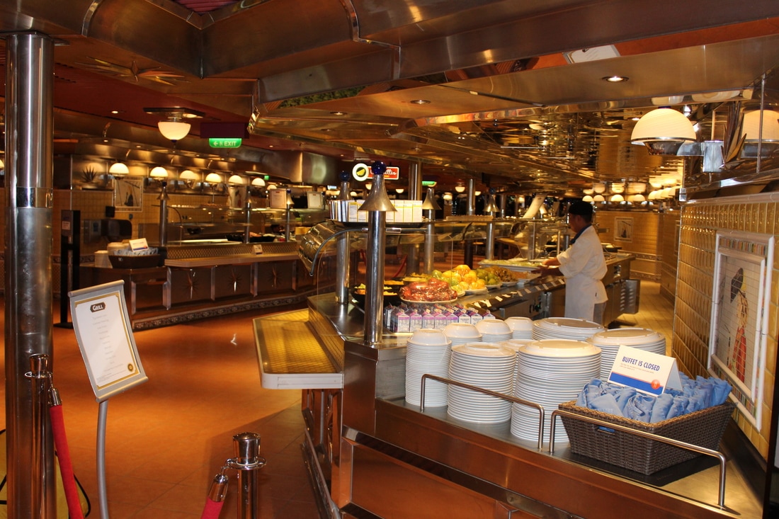Carnival Valor Rosie's Lido Buffet