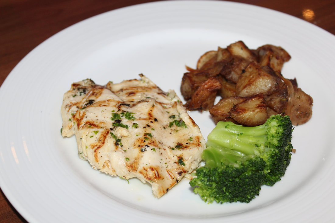 Carnival Breeze Grilled Chicken Breast