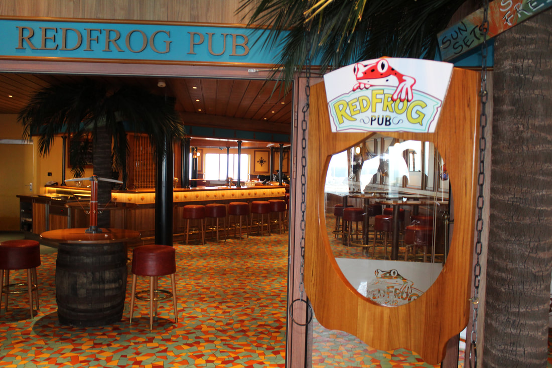 Carnival Valor Red Frog Pub Entrance