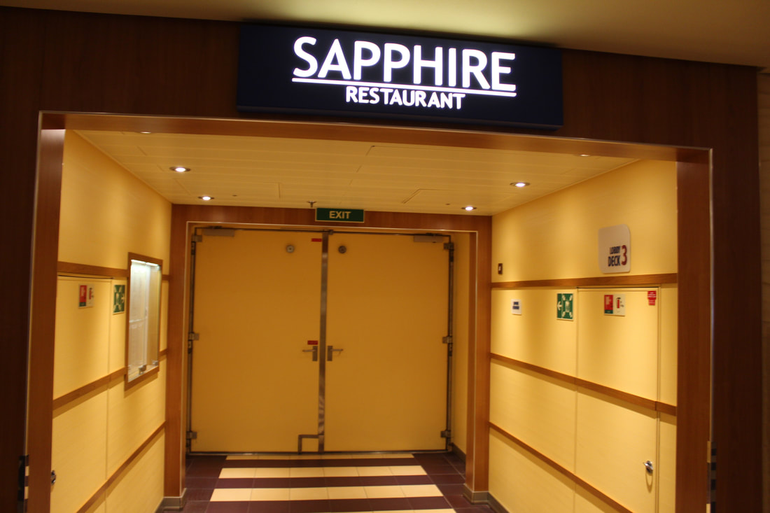Carnival Breeze Sapphire Dining Room