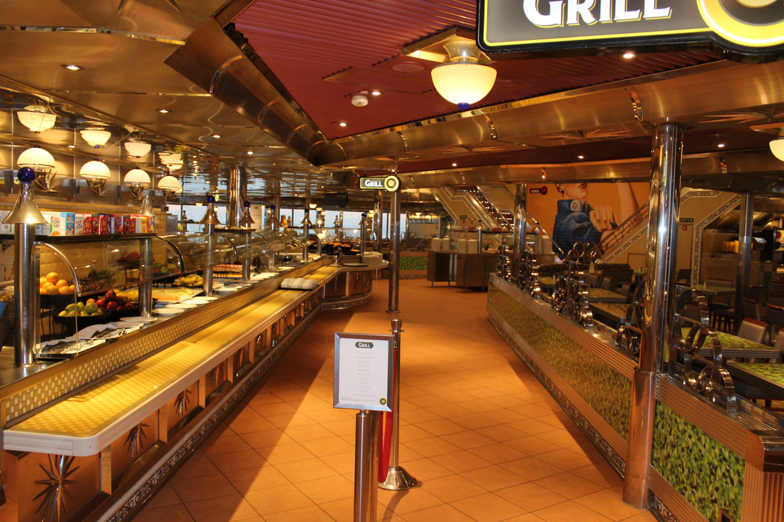 Carnival Valor Rosie's Lido Buffet