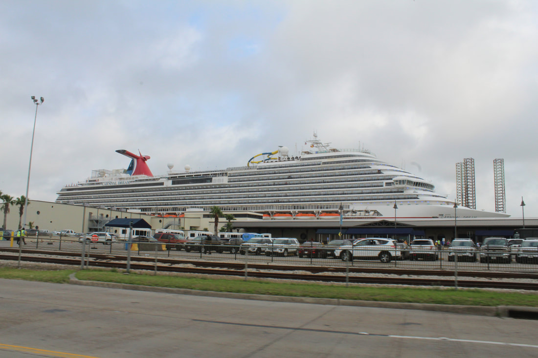 Carnival Dream Docked in Galveston