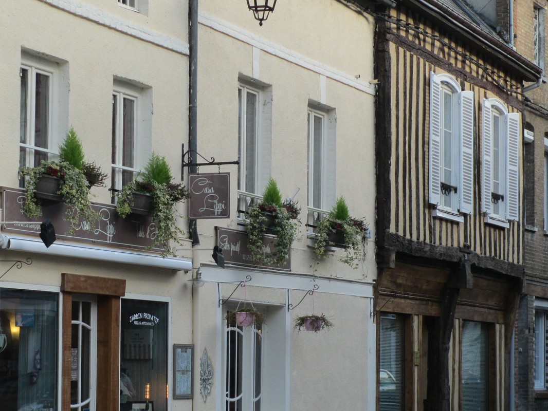 Old buildings in Le Petit Les Andelys