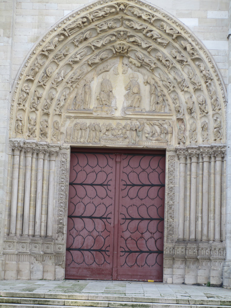 Door of church