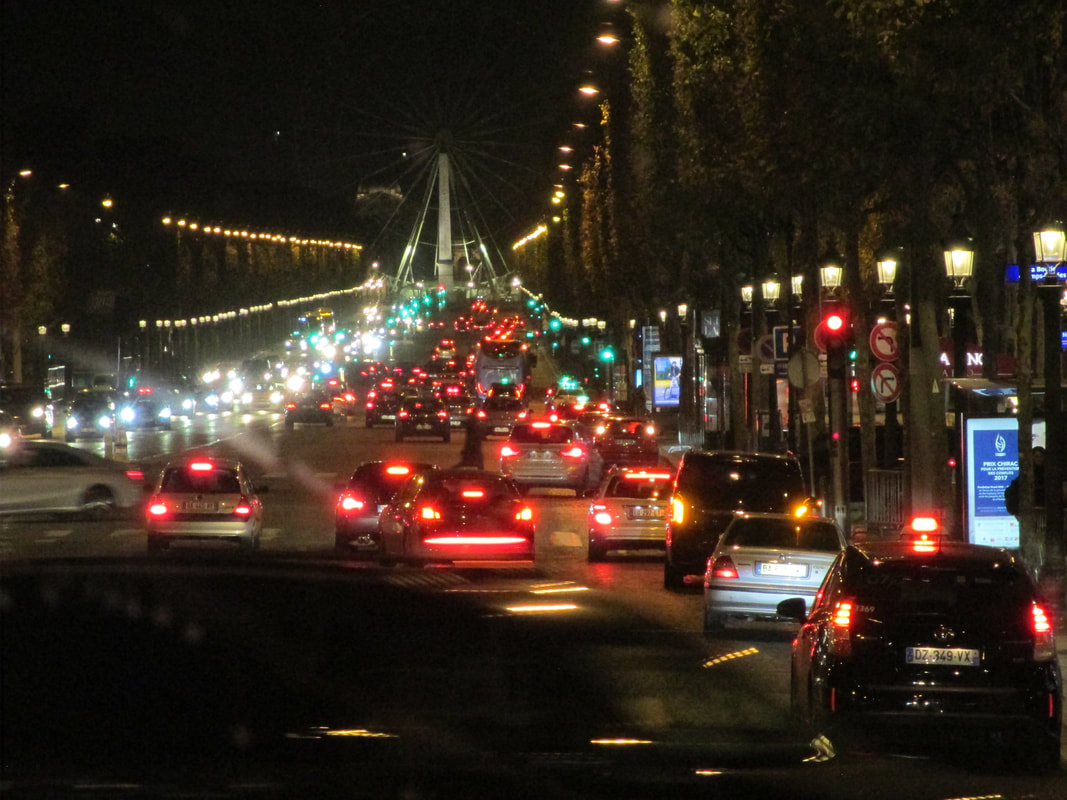 Paris at night