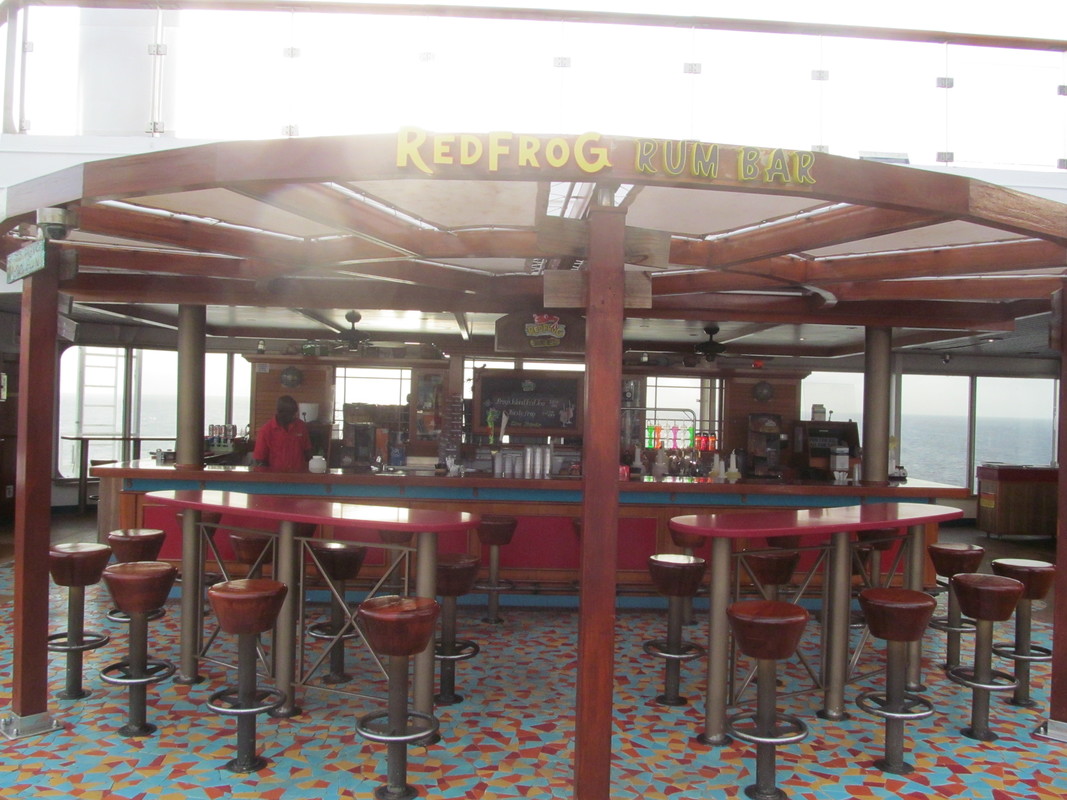 Carnival Triumph Red Frog Rum Bar