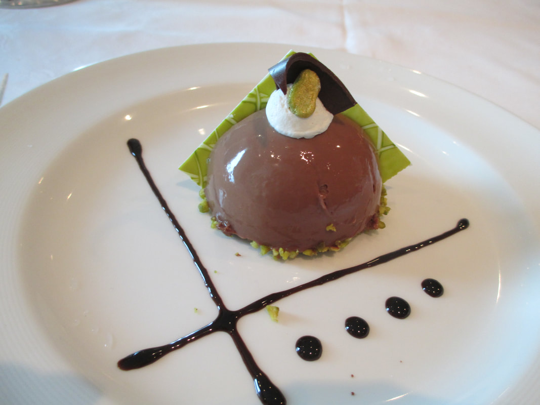 Regal Princess Chocolate Pistachio Dessert