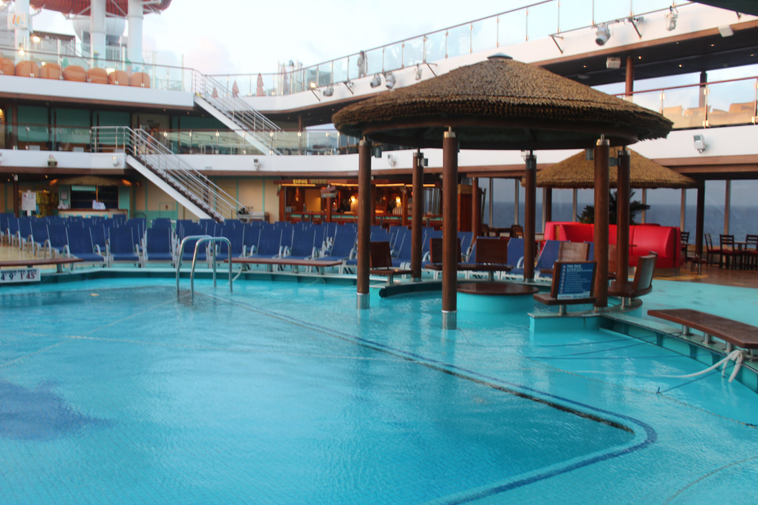 Carnival Vista Lido Deck Main Pool