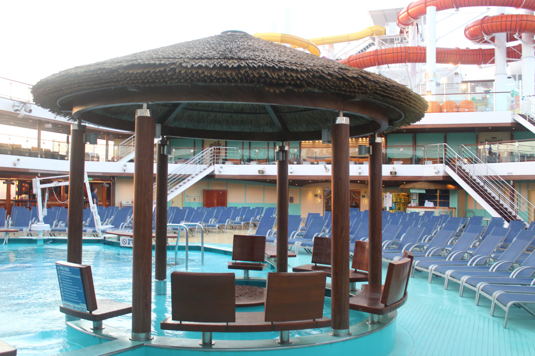 Carnival Vista Lido Deck Main Pool