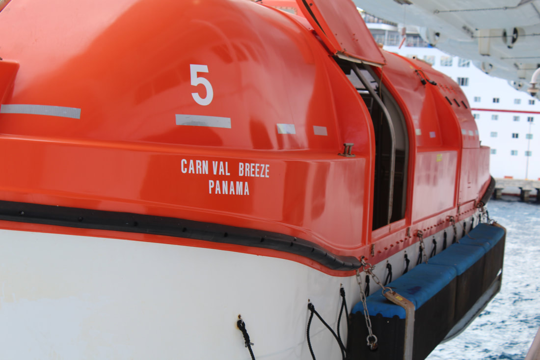 Carnival Breeze Lifeboat