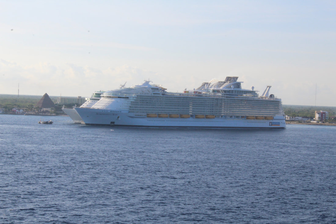 Symphony of the Seas & Liberty of the Seas In Cozumel