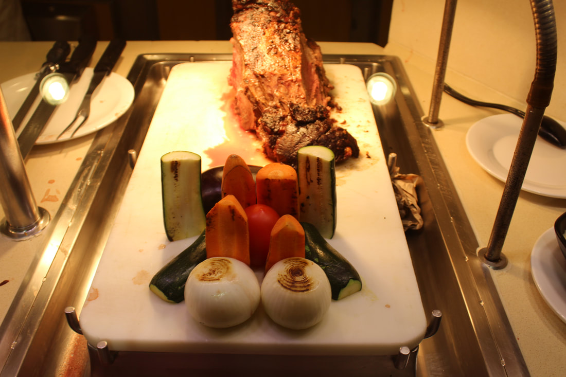 Carnival Breeze Lido Lunch Buffet Line Food Picture