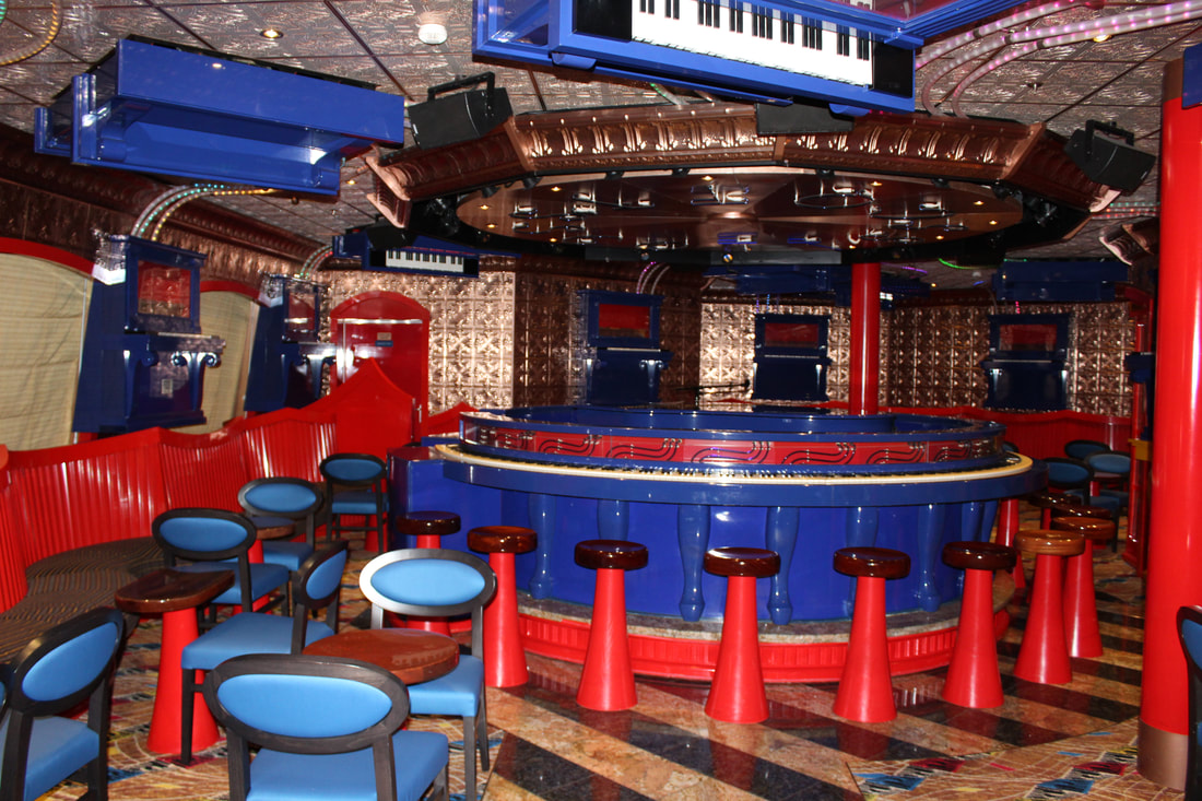 Carnival Freedom Scott's Piano Bar