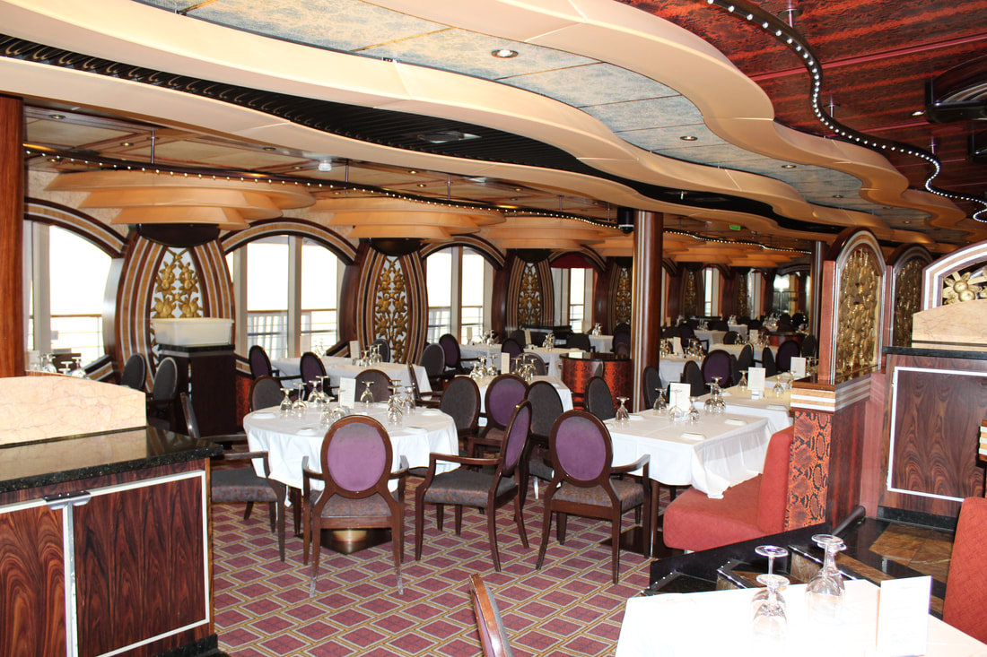 Carnival Freedom Chic Dining Room