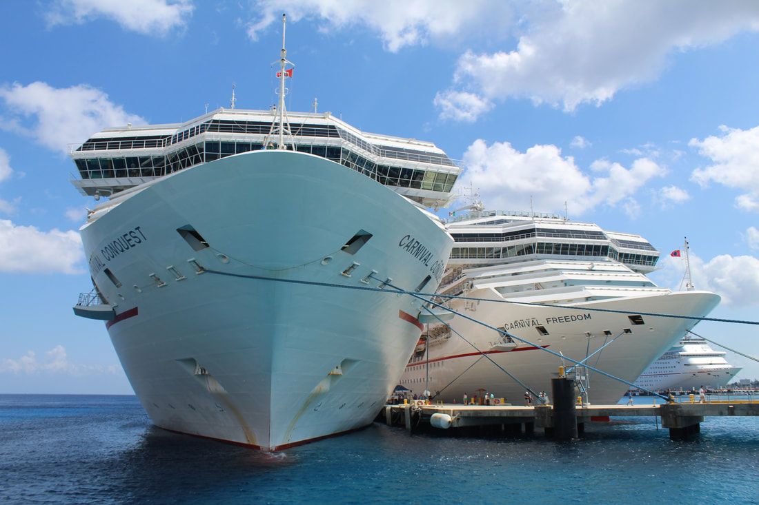Carnival Conquest and Carnival Freedom