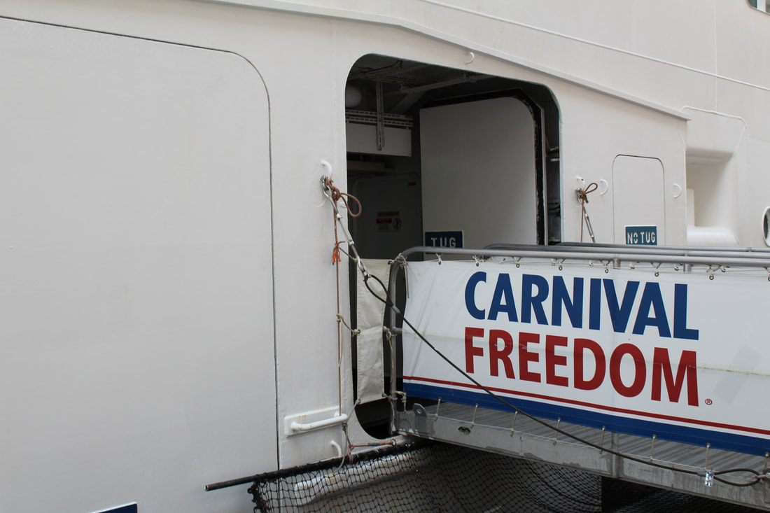 Carnival Freedom Gangway